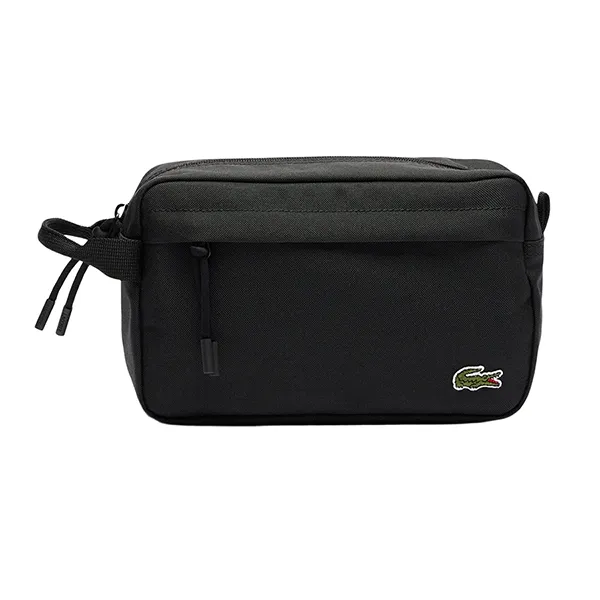 Túi Cầm Tay Unisex Lacoste Toilet Kit NU4787NE 000 Màu Đen