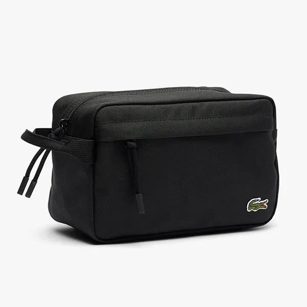 Túi Cầm Tay Unisex Lacoste Toilet Kit NU4787NE 000 Màu Đen