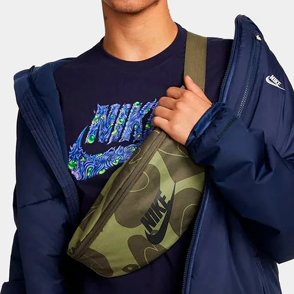 Túi Đeo Hông Nike Waist Bag DQ5724-222 Màu Xanh Rêu