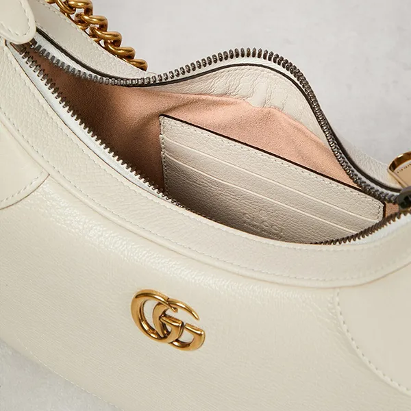 Túi Đeo Vai Nữ Gucci Aphrodite Small Shoulder Bag Màu Trắng Ngà