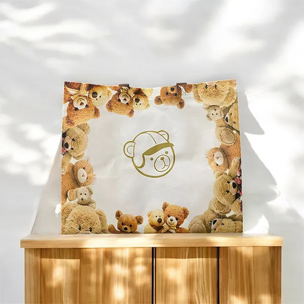 Túi Nhựa Guoo Bear PP 2000214248647 Màu Vàng Trắng Size L