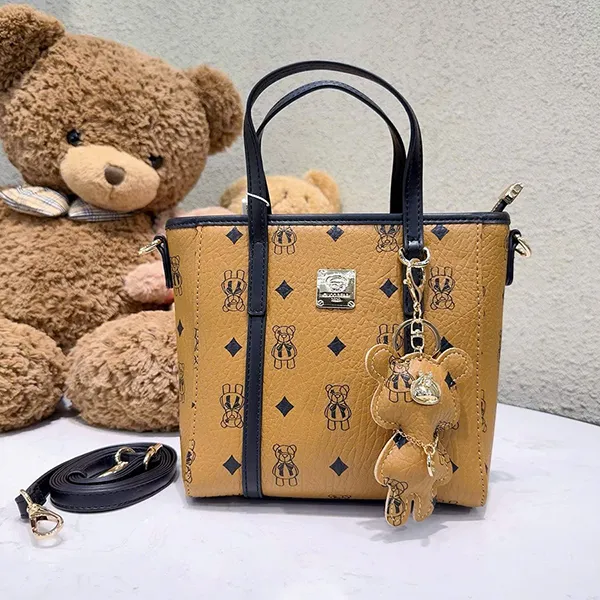 Túi Tote Nữ Guoo Bear GU1206-13730 Màu Nâu Khaki