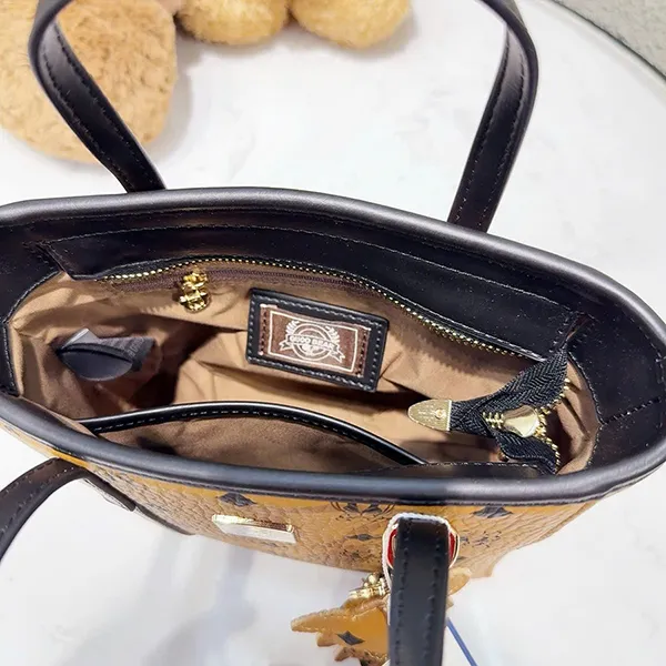 Túi Tote Nữ Guoo Bear GU1206-13730 Màu Nâu Khaki