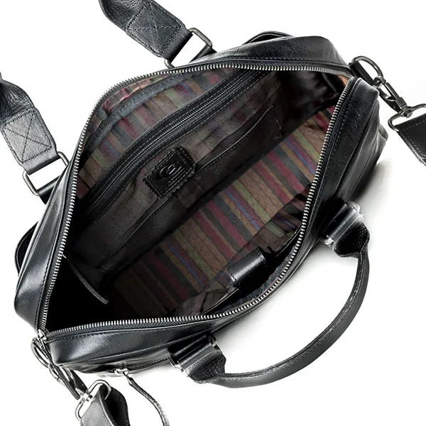 Túi Xách Đựng Laptop Gianni Conti 2501370-10 Màu Đen