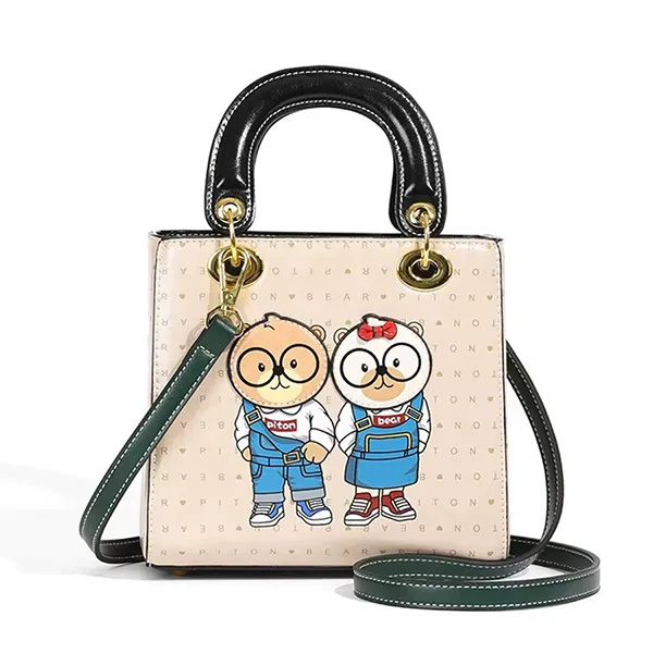 Túi Xách Tay Nữ BeiBaoBao Leather Handbag Small Bag Outdoor 6977374780514 Phối Màu