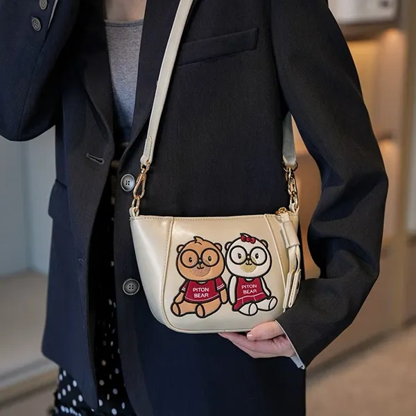 Túi Xách Tay Nữ BeiBaoBao S8570 6977374784611 Màu Kem