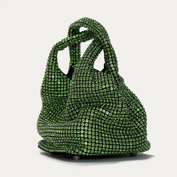 Túi Xách Tay Nữ Giarité Brilly Periot Màu Xanh Green