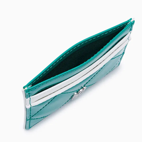 Ví Đựng Thẻ Nữ Lyn Kiki Card Holder Wallet - Green L26CWWA030 Màu Xanh Green