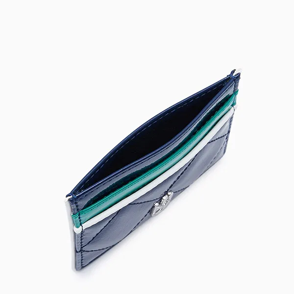Ví Đựng Thẻ Nữ Lyn Kiki Card Holder Wallet L26CWWA030 Màu Xanh Navy