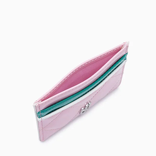 Ví Đựng Thẻ Nữ Lyn Kiki Card Holder Wallet - Pink L26CWWA030 Màu Hồng