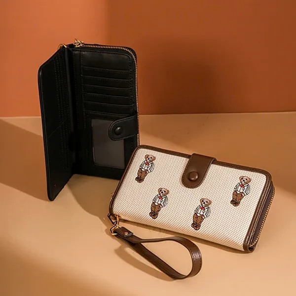 Ví Nữ Beibaobao M881 2000214250091 Màu Trắng Nâu