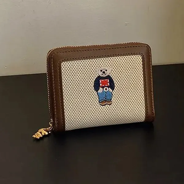 Ví Nữ Beibaobao S8506 2000214250114 Màu Trắng Nâu