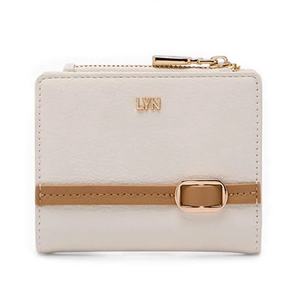 Ví Nữ Lyn Ai Wallet - Ivory L26CWWA009 Màu Trắng Kem