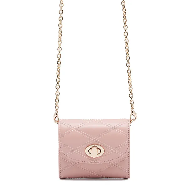 Ví Nữ Lyn Barley Short Wallet On Chain - Pink L26CWWA020 Màu Hồng