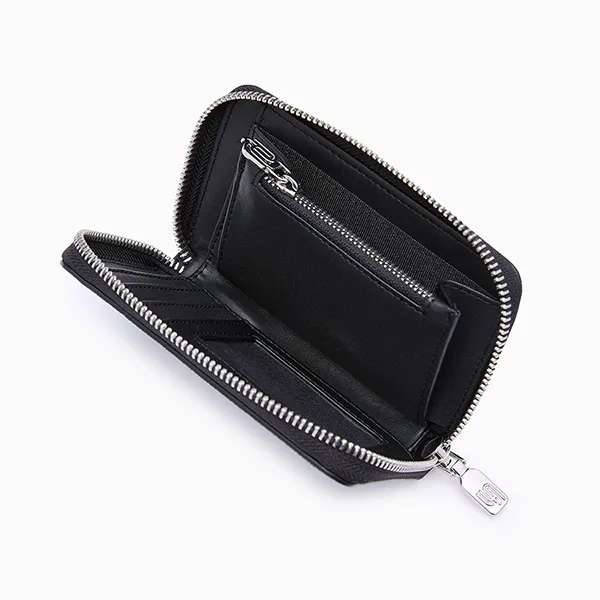 Ví Nữ Lyn Cleona Infinite Zip Long Wallet - Black L26SWWA002 Màu Đen