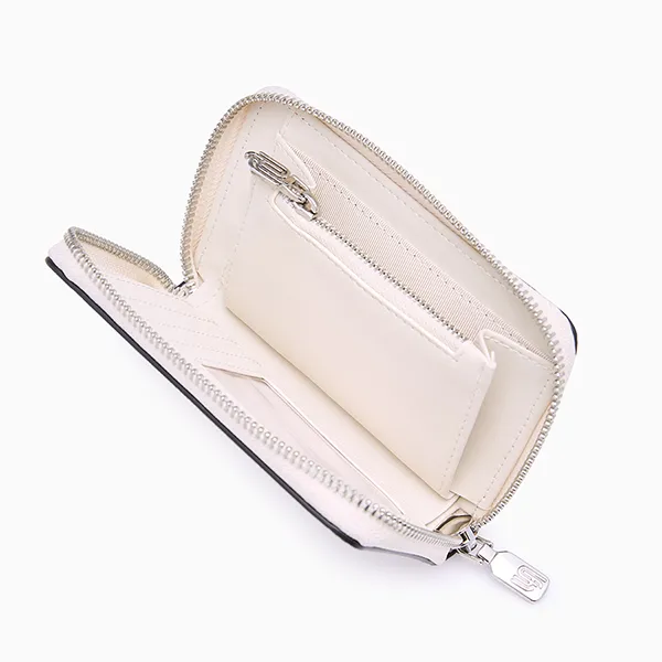 Ví Nữ Lyn Cleona Infinite Zip Long Wallet - White L26SWWA002 Màu Trắng