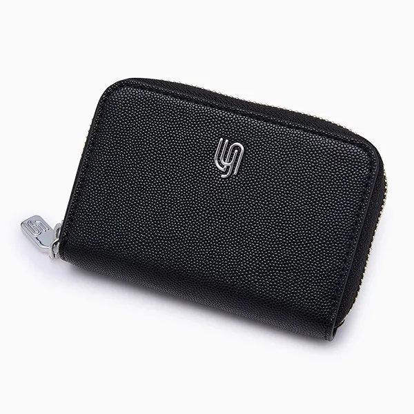 Ví Nữ Lyn Cleona Infinite Zip Short Wallet - Black L26SWWA001 Màu Đen