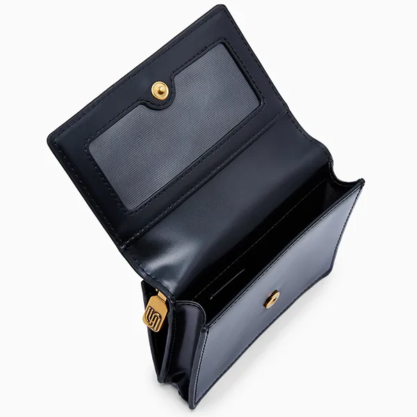 Ví Nữ Lyn Gem Infinite Zip Short Wallet - Black L26CWWA005 Màu Đen