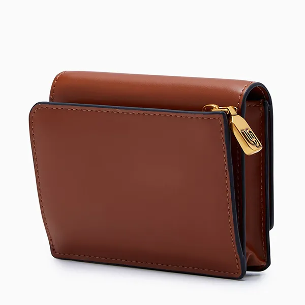 Ví Nữ Lyn Gem Infinite Zip Short Wallet - Tan L26CWWA005 Màu Nâu