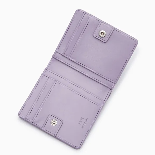 Ví Nữ Lyn Jardin Compack Wallet - Purple L26CWWC003 Màu Tím
