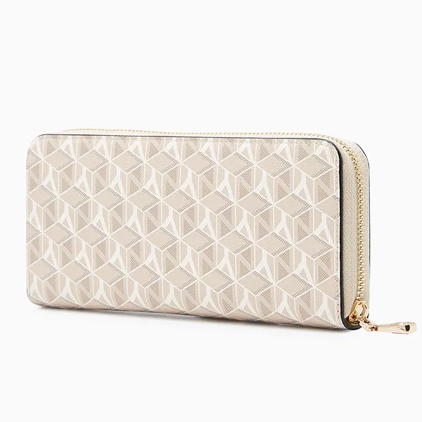 Ví Nữ Lyn Nova Infinite Long Wallet Long Wallet - Printed Beige L26CWWA006 Màu Be Nhạt