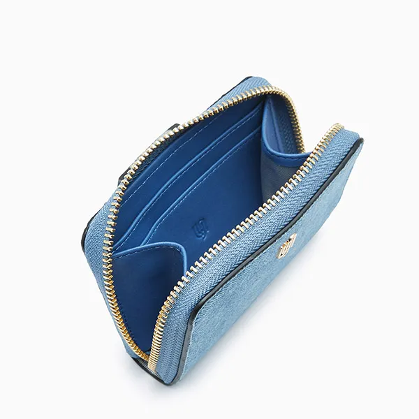 Ví Nữ Lyn Nova Infinite Short Wallet Short Wallet - Blue Variation 2 L26CWWA008 Màu Xanh Blue