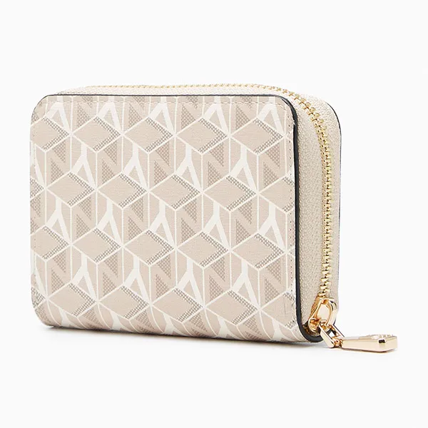 Ví Nữ Lyn Nova Infinite Short Wallet Short Wallet - Printed Beige L26CWWA007 Màu Be Nhạt