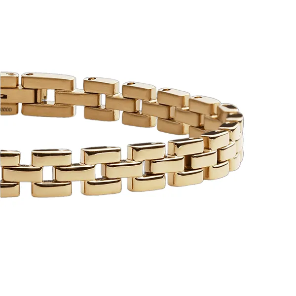 Vòng Đeo Tay Daniel Wellington 3-Link Bracelet Gold DW00400985 Màu Vàng Gold 155mm