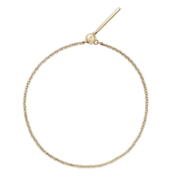 Vòng Đeo Tay Daniel Wellington Charm Chain Bracelet Gold DW00400393 Màu Vàng Gold