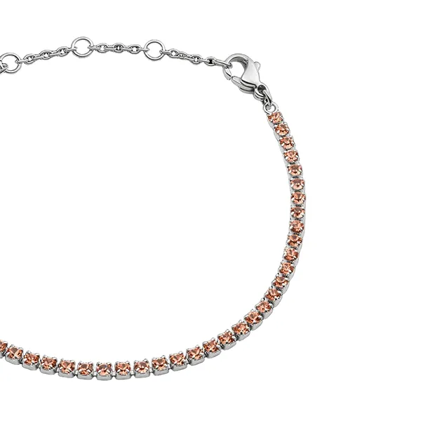 Vòng Đeo Tay Nữ Daniel Wellington Classic Tennis Màu Bạc