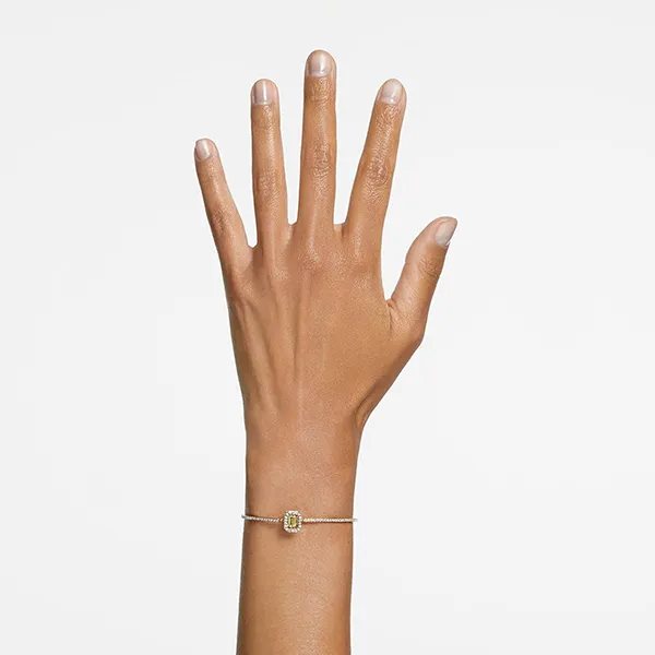 Vòng Đeo Tay Nữ Swarovski Brazalete Millenia 5638488 Màu Vàng Gold