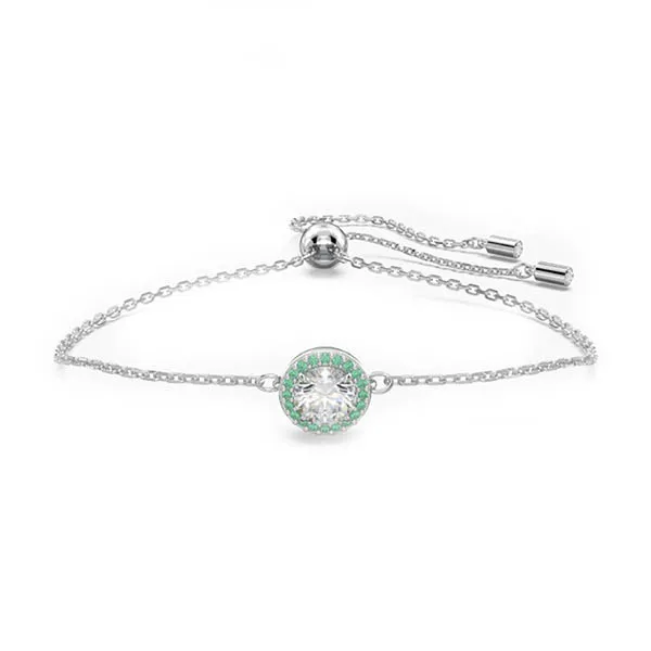 Vòng Đeo Tay Nữ Swarovski Constella Bracelet 5639903 Màu Xanh Bạc