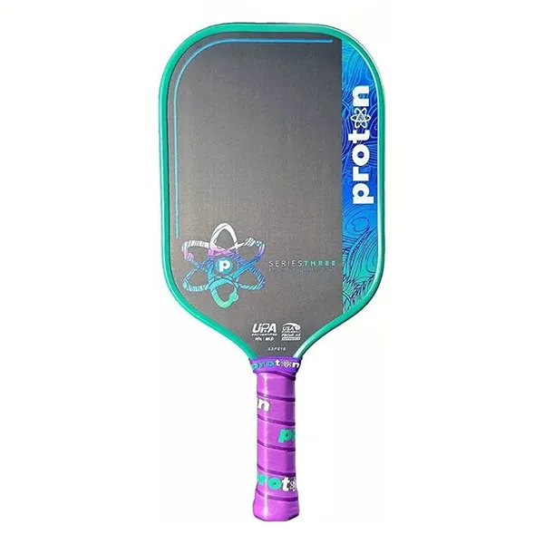 Vợt Pickleball Proton Series 3 Project Peacock Aurora Version 13mm Màu Xanh Đen