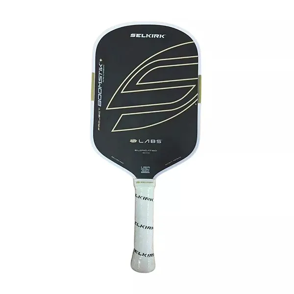 Vợt Pickleball Selkirk LABS Boomstik Regal Elongated Màu Đen/Vàng