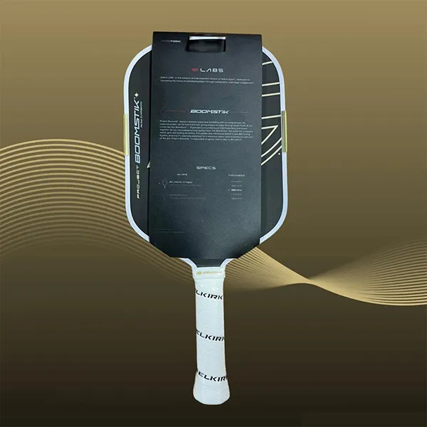 Vợt Pickleball Selkirk LABS Boomstik Regal Elongated Màu Đen/Vàng