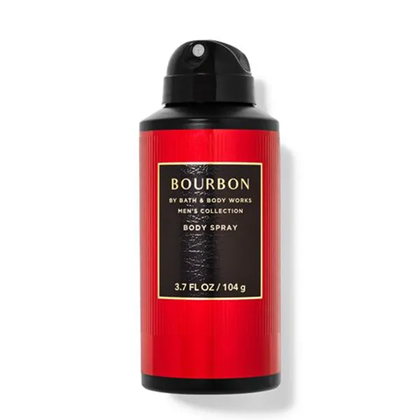 Xịt Thơm Toàn Thân Nam Bath & Body Works Men's Body Spray Bourbon 104g
