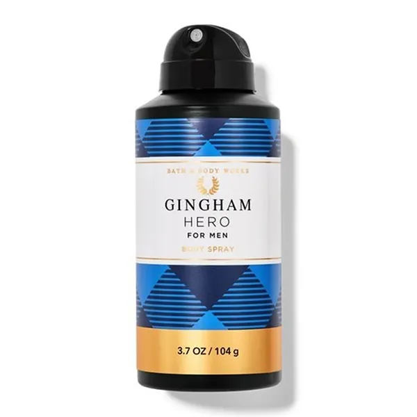 Xịt Thơm Toàn Thân Nam Bath & Body Works Men's Body Spray Gingham Hero 104g