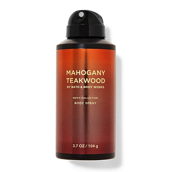 Xịt Thơm Toàn Thân Nam Bath & Body Works Men's Body Spray Mahogany Teakwood 104g