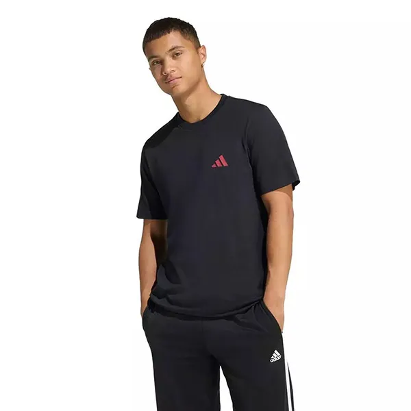 Áo Thun Nam Adidas Graphic I Like The Stripes JZ5024 Tshirt Màu Đen Size S