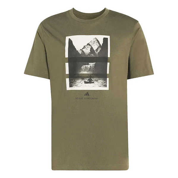 Áo Thun Nam Adidas Outdoor Kayaking T-Shirt KB2540 Màu Xanh Olive Size XS