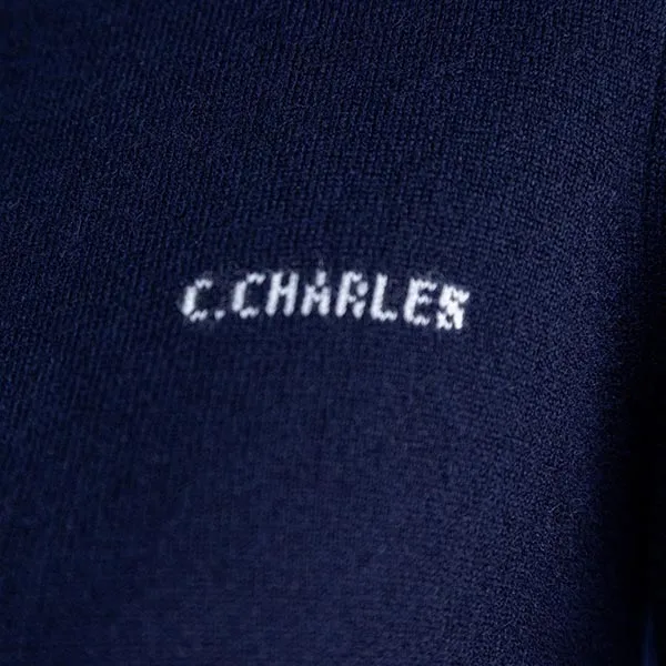 Áo Cardigan Nữ Chester Charles In Navy With Logo On One Side CW603KL0753L9 Màu Xanh Navy Size S
