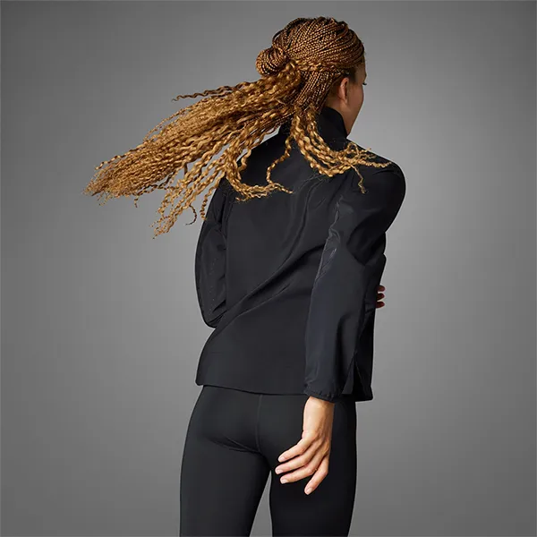 Áo Khoác Nữ Adidas Adizero Essentials Running Jacket IT7595 Màu Đen Size XS