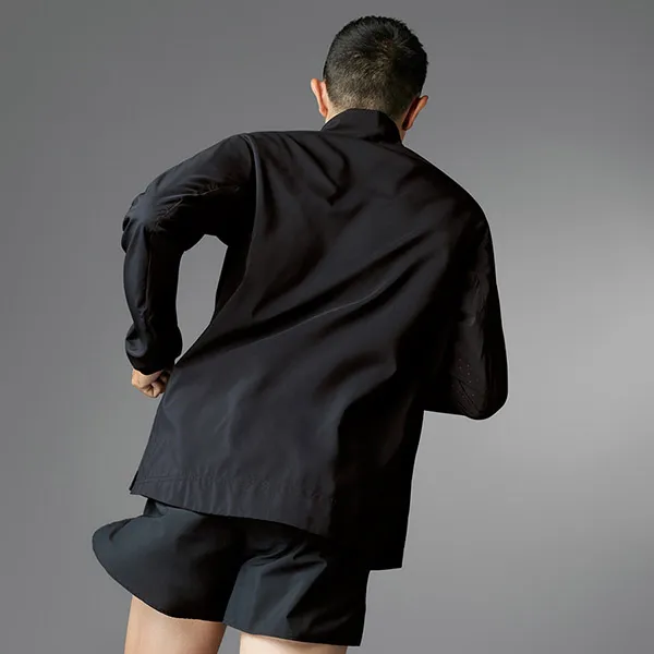 Áo Khoác Chạy Bộ Nam Adidas Adizero Essentials IT7585 Màu Đen Size XS