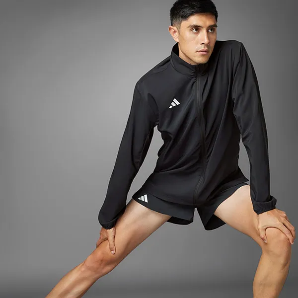 Áo Khoác Chạy Bộ Nam Adidas Adizero Essentials IT7585 Màu Đen Size XS