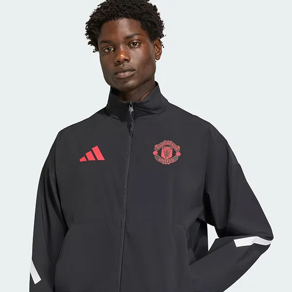 Áo Khoác Nam Adidas Manchester United Z.N.E. Anthem Jacket JM5559 Màu Đen Size L