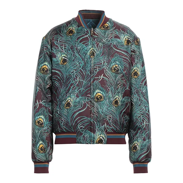Áo Khoác Nam Dolce & Gabbana Bomber Jacket Màu Xanh Size 44