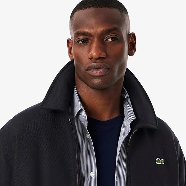 Áo Khoác Nam Lacoste Jacket BH7843 - HDE Màu Xanh Navy Size 48