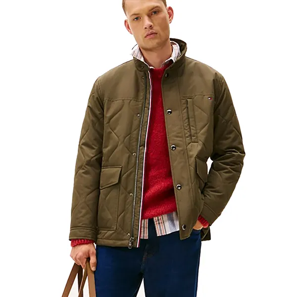 Áo Khoác Nam Tommy Hilfiger XM05678 - 250 Màu Xanh Rêu Size XS