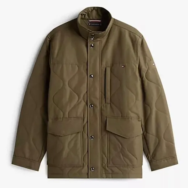 Áo Khoác Nam Tommy Hilfiger XM05678 - 250 Màu Xanh Rêu Size XS