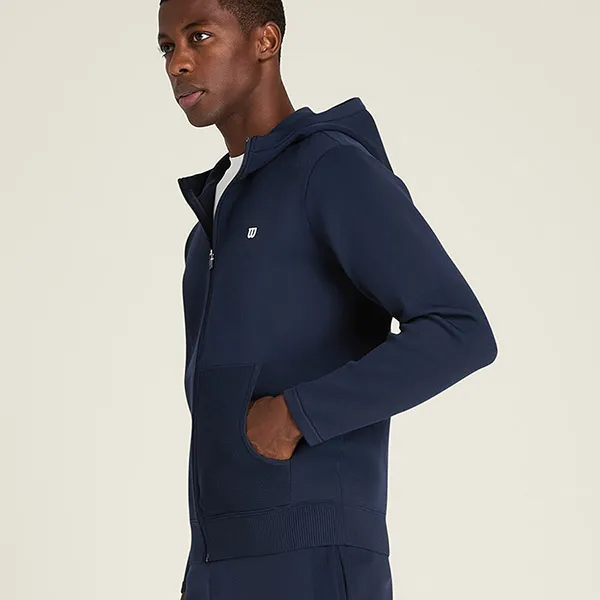 Áo Khoác Nam Wilson Player Technical Zip Up 92532 - DBC Màu Xanh Navy Size S